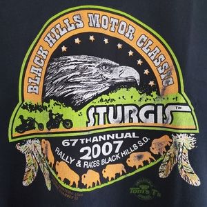 Sturgis Rally 2007 Black Hills Motorcycle Classic tank top approximate size XXL